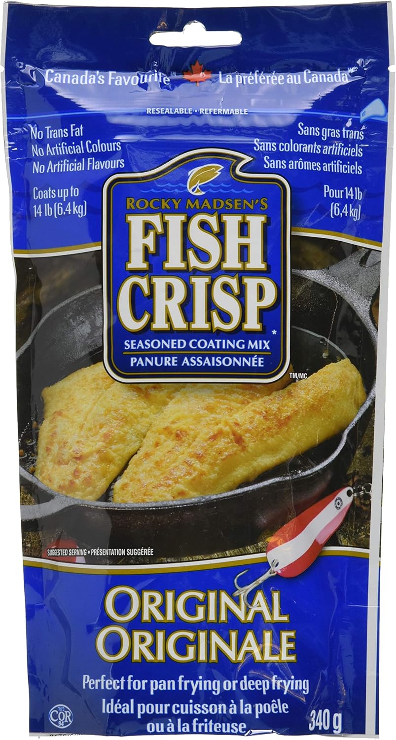 Fish Crisp, Seasoned Coating Mix, Original, 340g Amazon.ca Grocery