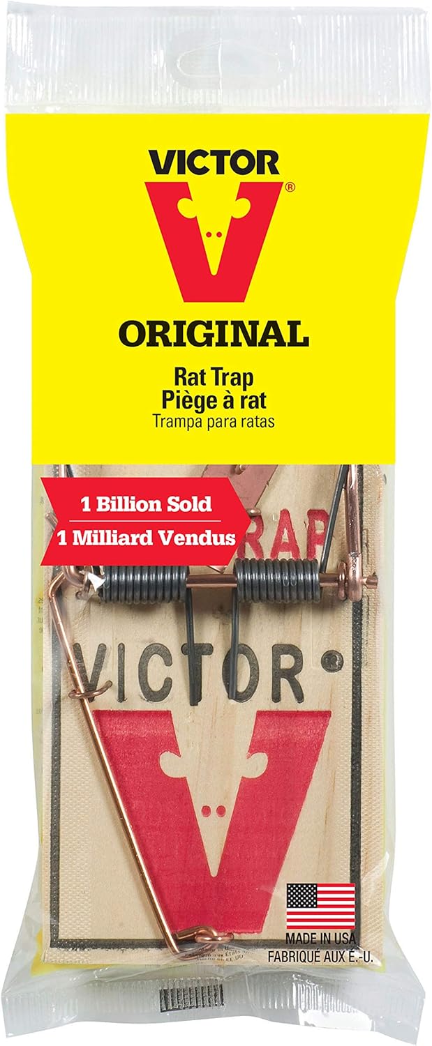 Victor Metal Pedal Rat Trap - 1 Trap M201 - Wood Rat Trap : Home Pest Control Traps : Garden & Outdoor