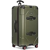 Traveler's Choice Maxporter II Polycarbonate Hardside Trunk with Spinner Wheels, Green, 31-Inch Trunk