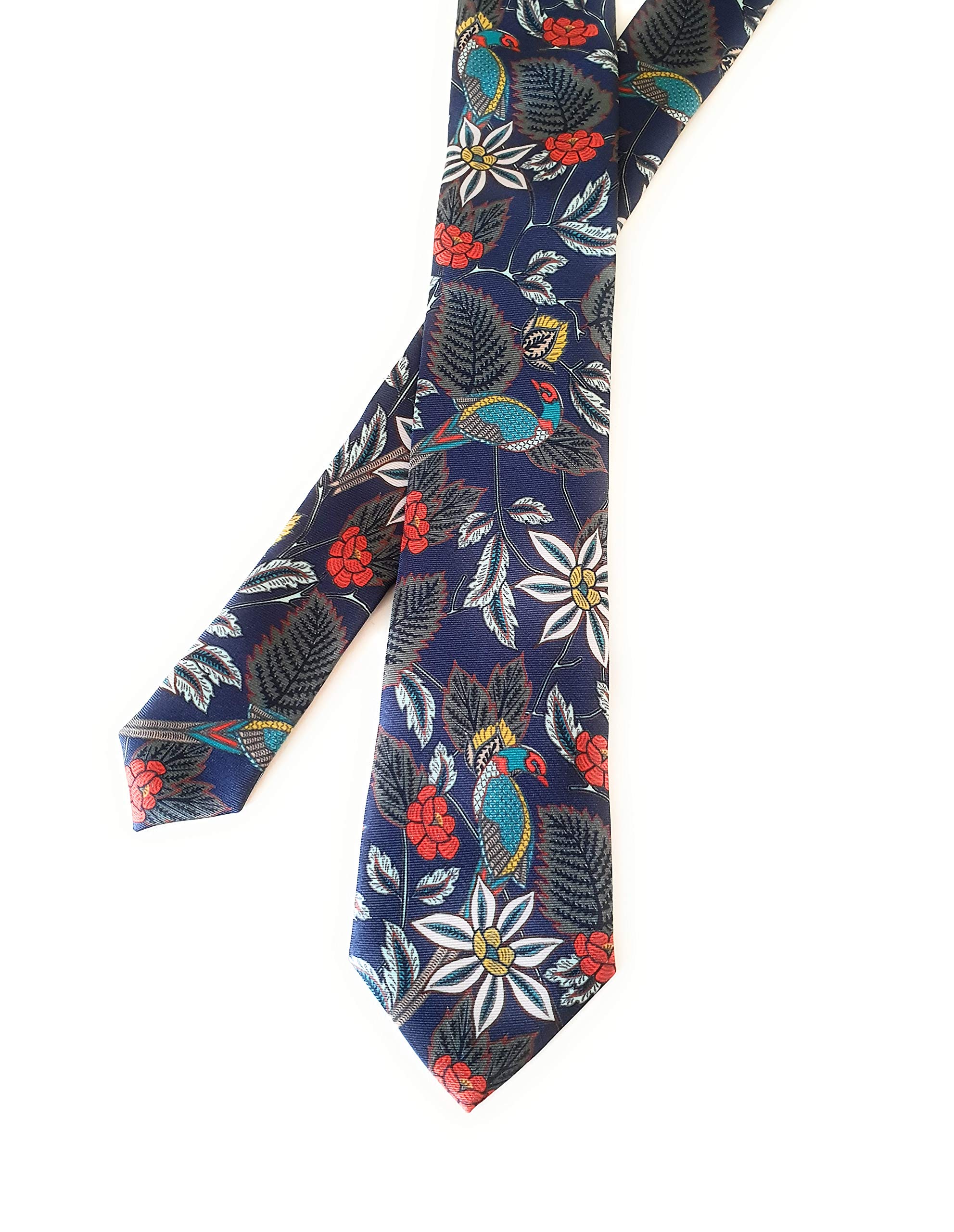 Ted BakerPIGEON Floral Print Silk Tie