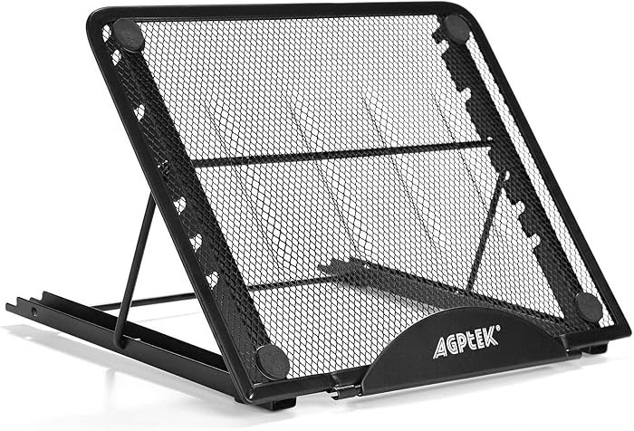 Light Box Pad Stand,Multifunction 7 Angle Points Skidding Prevented Tracing Holder for AGPtek/Huion Laptop LED Light Table A4 LB4 L4S and Most tracing Ligh Box pad