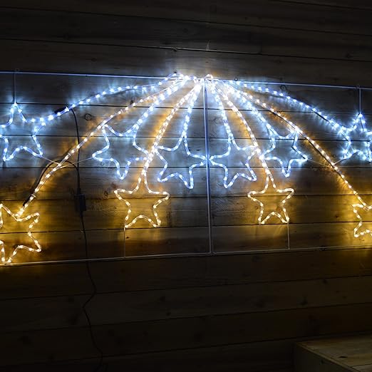 éclairage Décoratif Noël étoiles Filantes 480 Led 220