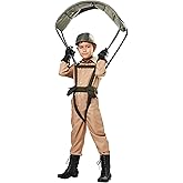 Fun Costumes Child Paratrooper Costume - Large