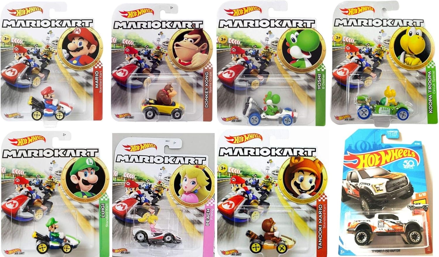 hot wheels mario kart peach