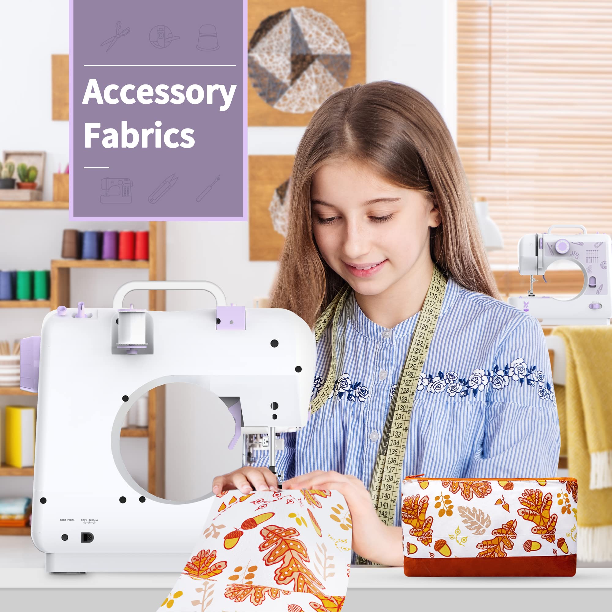 Mua KPCB Tech Sewing Machines for Beginners, 12 Stitches Sewing Machine ...