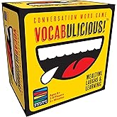 Semper Smart Games VOCABULICIOUS! The Vocabulary, Word and Conversation Game That Makes Mealtime More Meaningful.