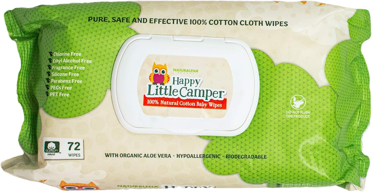 happy little camper baby wipes