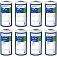Pentair Pentek GAC-BB Big Blue Carbon Water Filter, 10-Inch, Whole House Heavy Duty Granular Activated Carbon (GAC) Replacement Cartridge, 10" x 4.5", Pack of 8