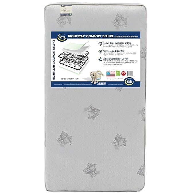 serta nightstar firm comfort crib mattress