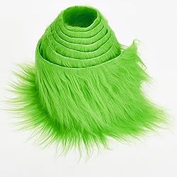 Shaggy Plush Faux Fur Fabric Precut Strips Fluffy