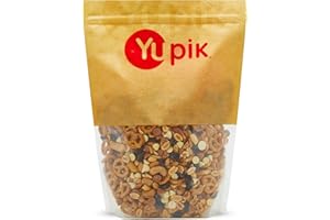 Yupik Good Times Mix, 1kg, A Blend of Peanuts, Cashews, Raisins, Chocolate Chips, Butterscotch Chips & Pretzels, Cholesterol 