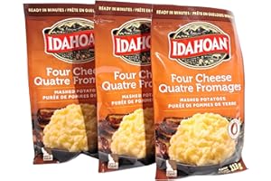 Idahoan Four Cheese Mashed Potatoes 4 Oz. (3 Pack) by Idahoan Foods LLC [Foods]