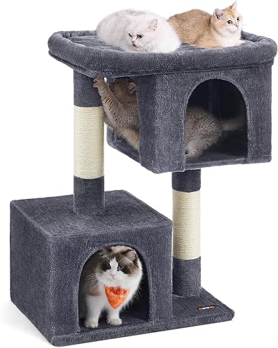 Feandrea Cat Tree Tower 101 cm XL Smoky Grey PCT614G01 20 kg