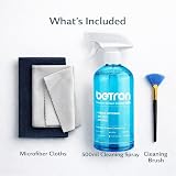 Betron Screen Cleaner Spray 500ml with Microfibre Wipes & Brush view 6