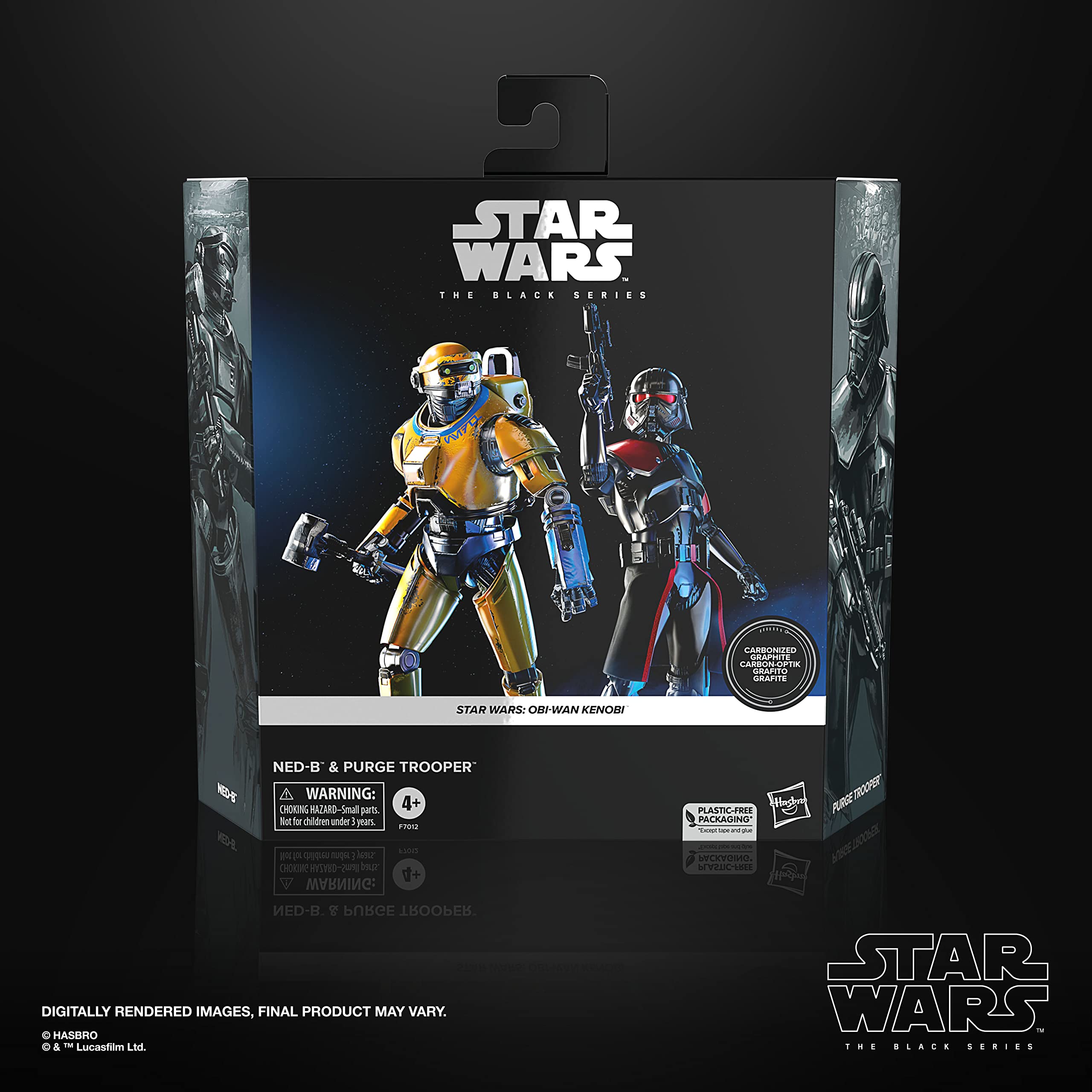 Star Wars Hasbro Black Series – Confezione 2 Action Figure Carbonite 15cm: NED-B E Purge Trooper (Obi-Wan Kenobi) - 2
