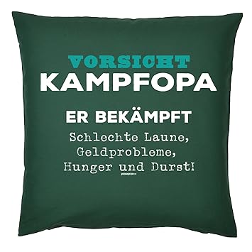 Tini Shirts Lustiges Opa Sprüche Kissen Motiv Spruch