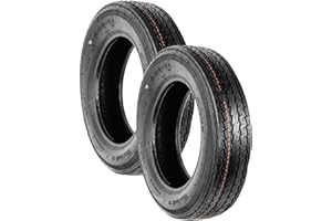 eCustomrim 2-Pack Trailer Tire 480-12 4.80-12 Load Range B 4 Ply D.OT. Approved - 2 Year Warranty