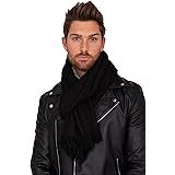 likemary Mens Scarf Merino Wool Oversize Muffler & Travel Blanket Wrap Ethical Fairtrade Kasa 100 x 200cm