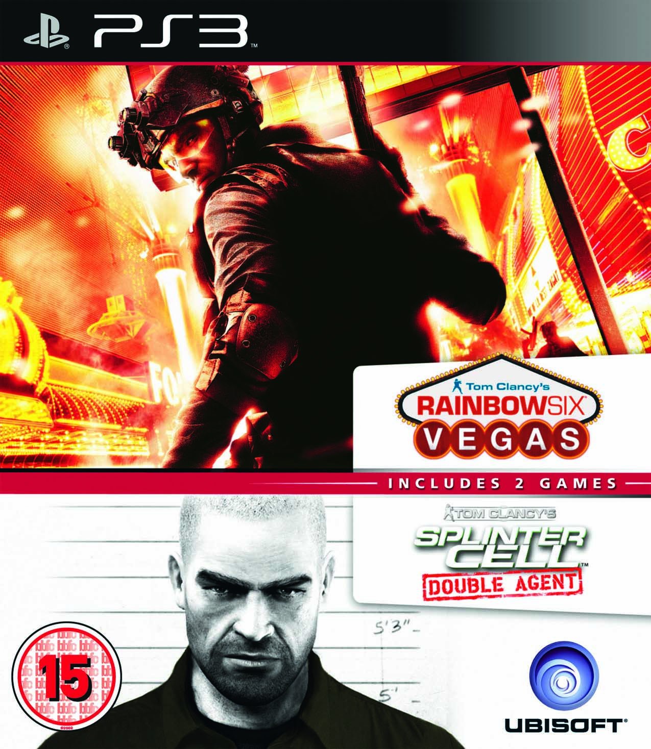 Splinter Cell : Double Agent + Rainbow Six Vegas [Import Anglais]
