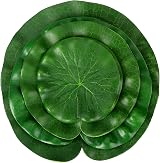 KALIONE 8Pcs Artificial Lily Pads for Pond EVA Lotus Leaves 10-20cm view 7