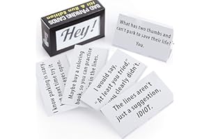 Witty Yeti Super Hilarious, Bad Parking Cards 50 Pk. Get Revenge with Family-Friendly Novelty Notes. Feel The Satisfaction of Pranking Idiot Parkers with Funny Notices, Xmas Stocking Stuffers
