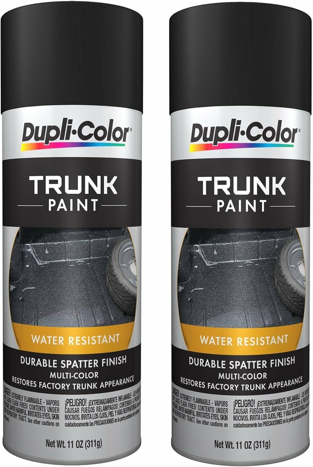 DupliColor TSP102 Black & Aqua Water Resistant Trunk Paint