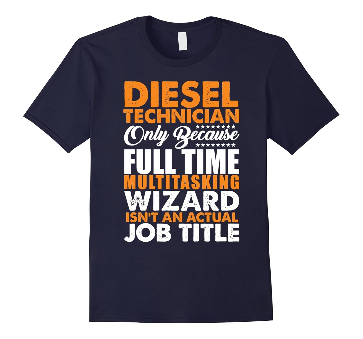 Diesel Technician Is Not An Actual Job Title Funny T-Shirt-Rose