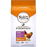NUTRO WHOLESOME ESSENTIALS Kitten Dry Cat Food, Chicken & Brown Rice Recipe