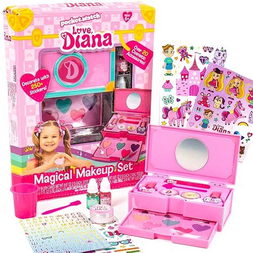 Love, Diana Magical Make-Up Set by Horizon Group USA, Play Dress