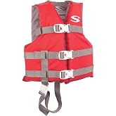 Stearns Kids Life Vest, USCG Approved Type III Life Jacket for Children 30 to 50 lbs, Youth PFD for Boating, Swimming, Watersports, Pool, Beach, &amp; More