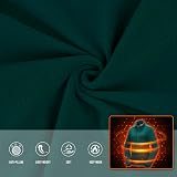 33,000ft Womens Fleece Jacket Full Zip Breathable Lightweight Dark Green L view 5