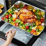 Terlulu Baking Tray Set of 2 Stainless Steel Large Oven Pans 40.5x30.5x2.5 cm view 4