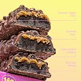Misfits Brownie Batter Vegan Protein Bars Pack of 15, 14g Protein, Low Sugar view 4
