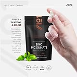 Alpha01 Zinc Picolinate 100mg - 90 Vegan Capsules for Immune Support view 5