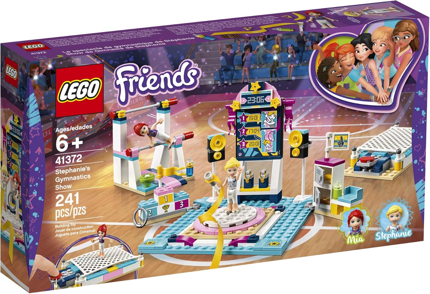 lego friends stephanies sportstadion