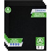 Bagean HPA300 Carbon Pre Filter A Compatible Honeywell Air Purifier Filter | Replacement for HPA300 HPA5350 HPA5300B Series - Activated Prefilter A Absorbs Odor &amp; Filters Freshen the Home (4-Pack)