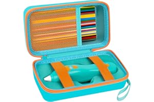 Case Compatible with 3Doodler Start+ Essentials (2022) for 3D Pen Set for Kids, Storage Organizer Holder for Printing Filamen