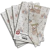 Pro Supply Global Peter Rabbit Printed Tissue Paper for Gift Bags or Boxes and Wrapping - Baby Shower Bulk Decorative Art Tissue Paper for Packaging and Gifting | 24 Sheets 20" x 30"