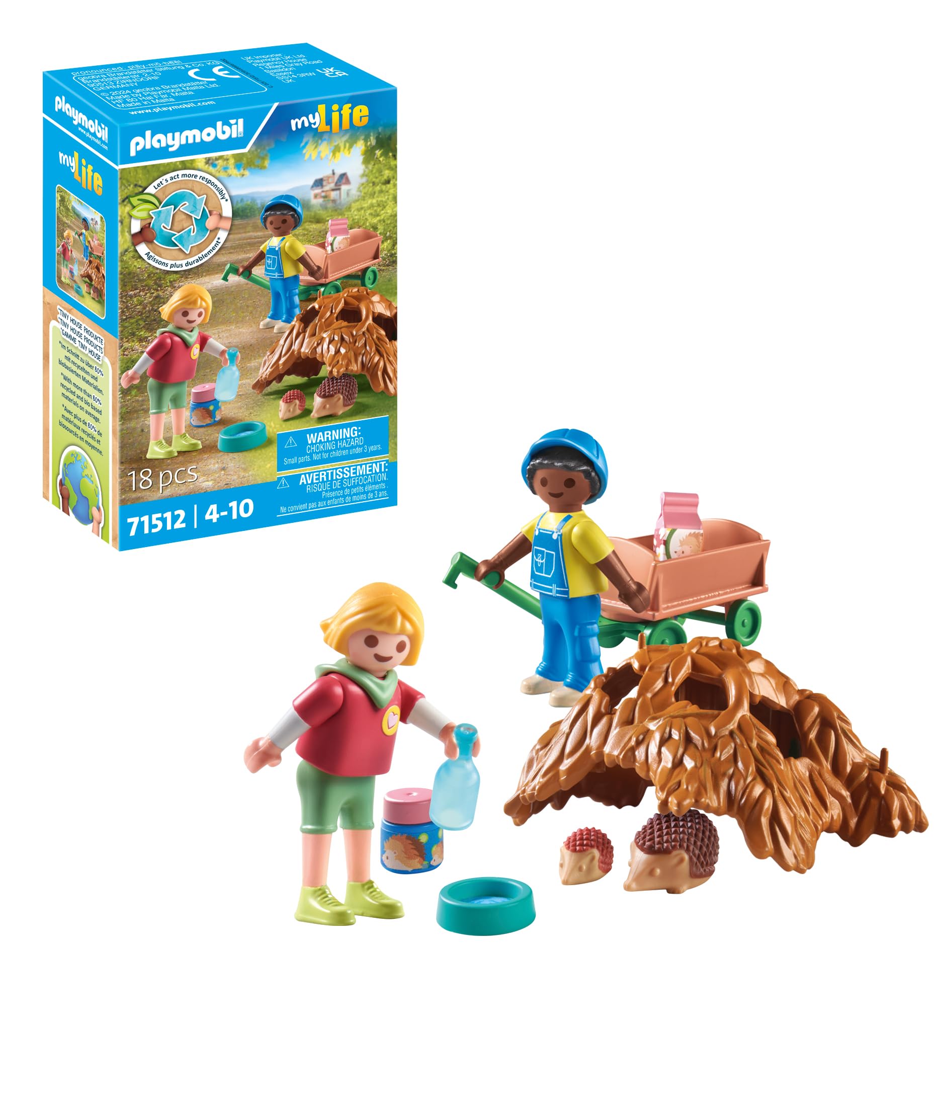 Playmobil Hedgehog Family — image 1