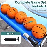 SereneLife Basketball Arcade Game Foldable Dual Shot Hoop with LED Scoreboard view 7