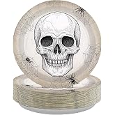 Grencian 50 Pcs Halloween Party Plates 9