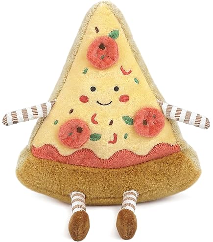 Amazon.com: Aurora® Adorable Palm Pals™ Peppa Pizza Slice™ Stuffed