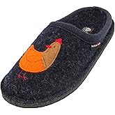 HAFLINGER womens Gallina Women's Wool Slippers