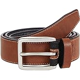 Johnston & Murphy Men's XC4 Sport Casual Belt - Leather with Silver Buckle