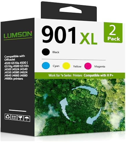 HP 901 Tri-Color Ink Cartridge – Genuine CC654AN For OfficeJet J4540, G510a, J4660, And More