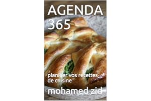 AGENDA 365: planifier vos recettes de cuisine (French Edition)