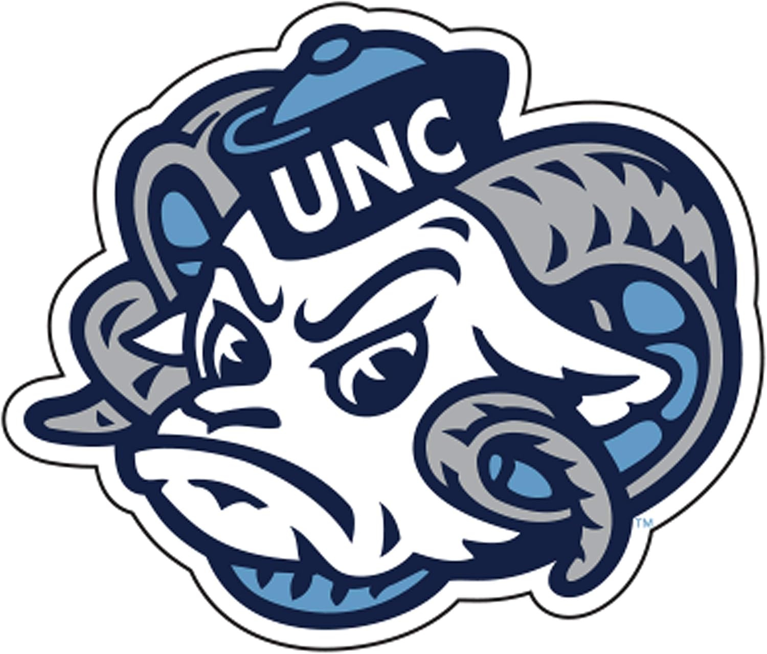 North Carolina Decal REF UNC RAM DECAL 4" Amazon.co.uk Sports & Outdoors
