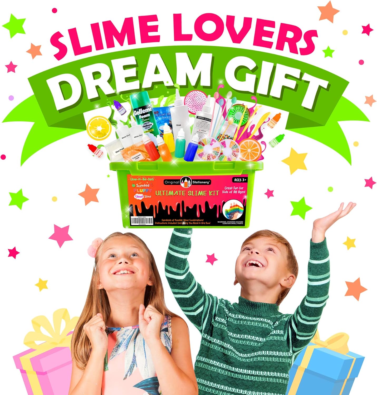 original stationery slime kit