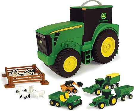 TOMY John Deere Durable Vehicle Toy Set 