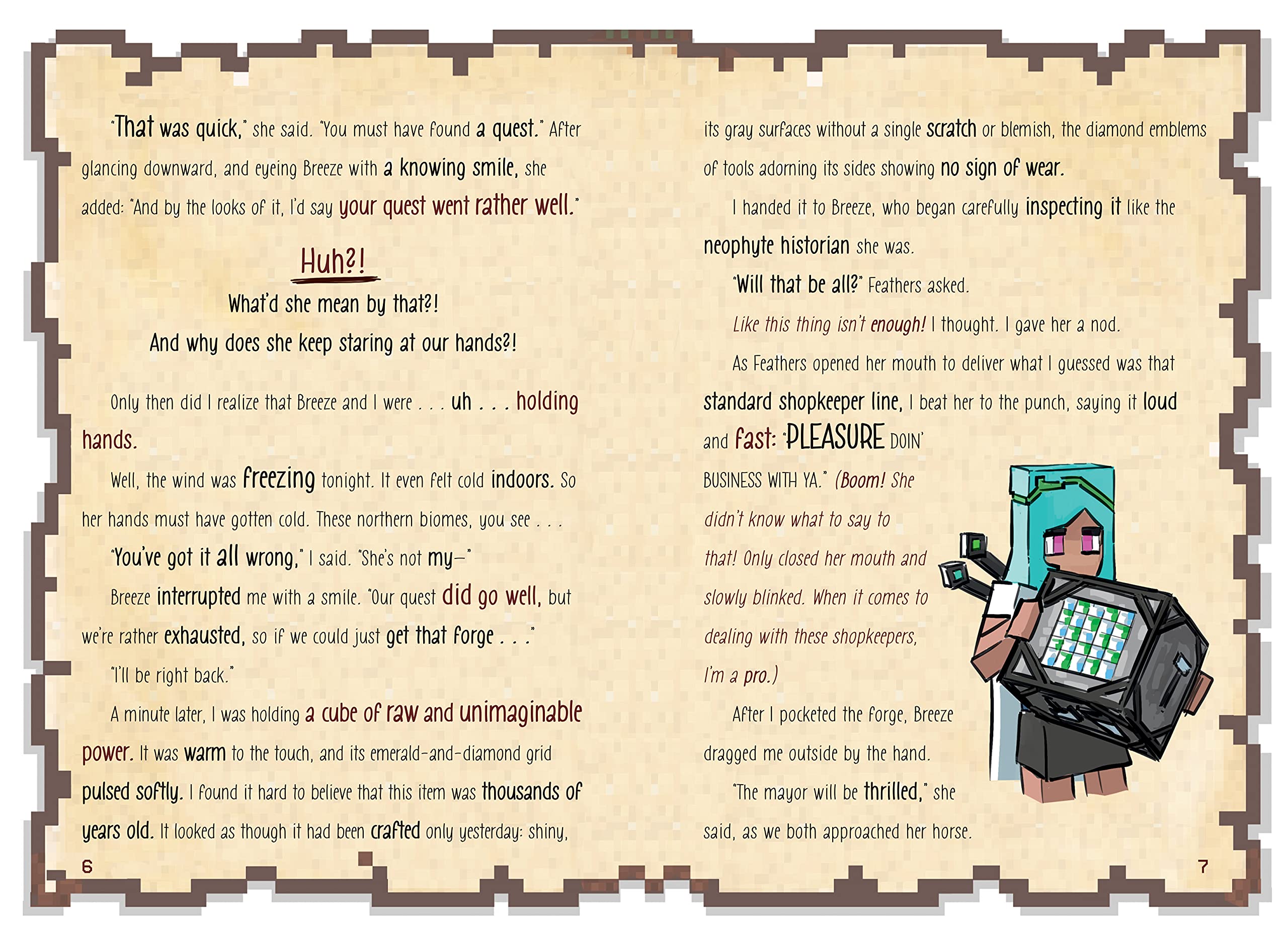 Diary of an 8-Bit Warrior: Forging Destiny: An Unofficial Minecraft Adventure (Volume 6)